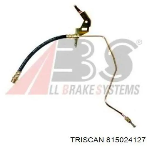 Шланг тормозной передний 815024127 Triscan