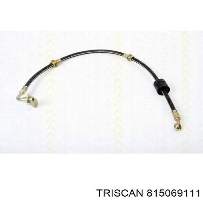 8150 69111 Triscan шланг тормозной передний правый