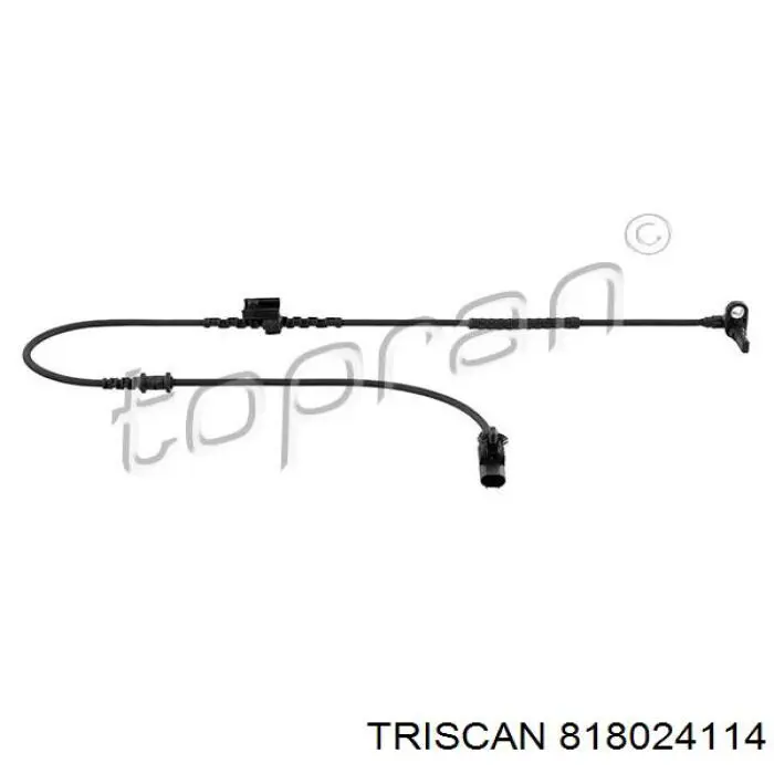 1238730 Opel sensor dianteiro de abs