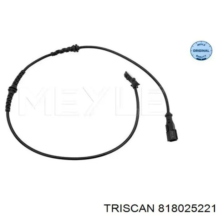 Sensor ABS trasero 818025221 Triscan