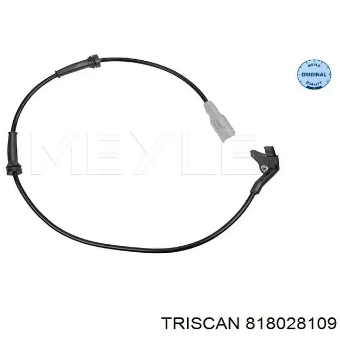 Sensor revoluciones de la rueda, delantero 818028109 Triscan