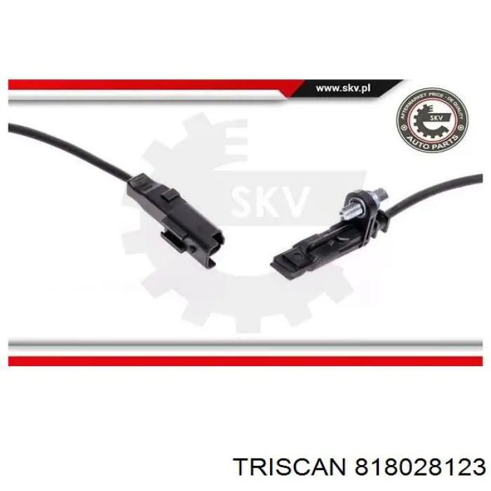 Купить 9670055080 Peugeot/Citroen Датчик АБС (ABS) передний