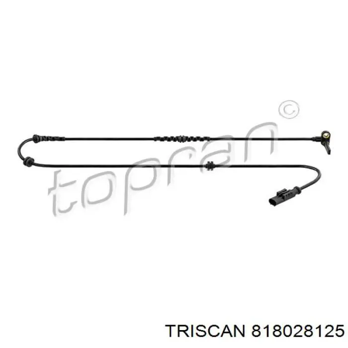 818028125 Triscan sensor dianteiro de abs