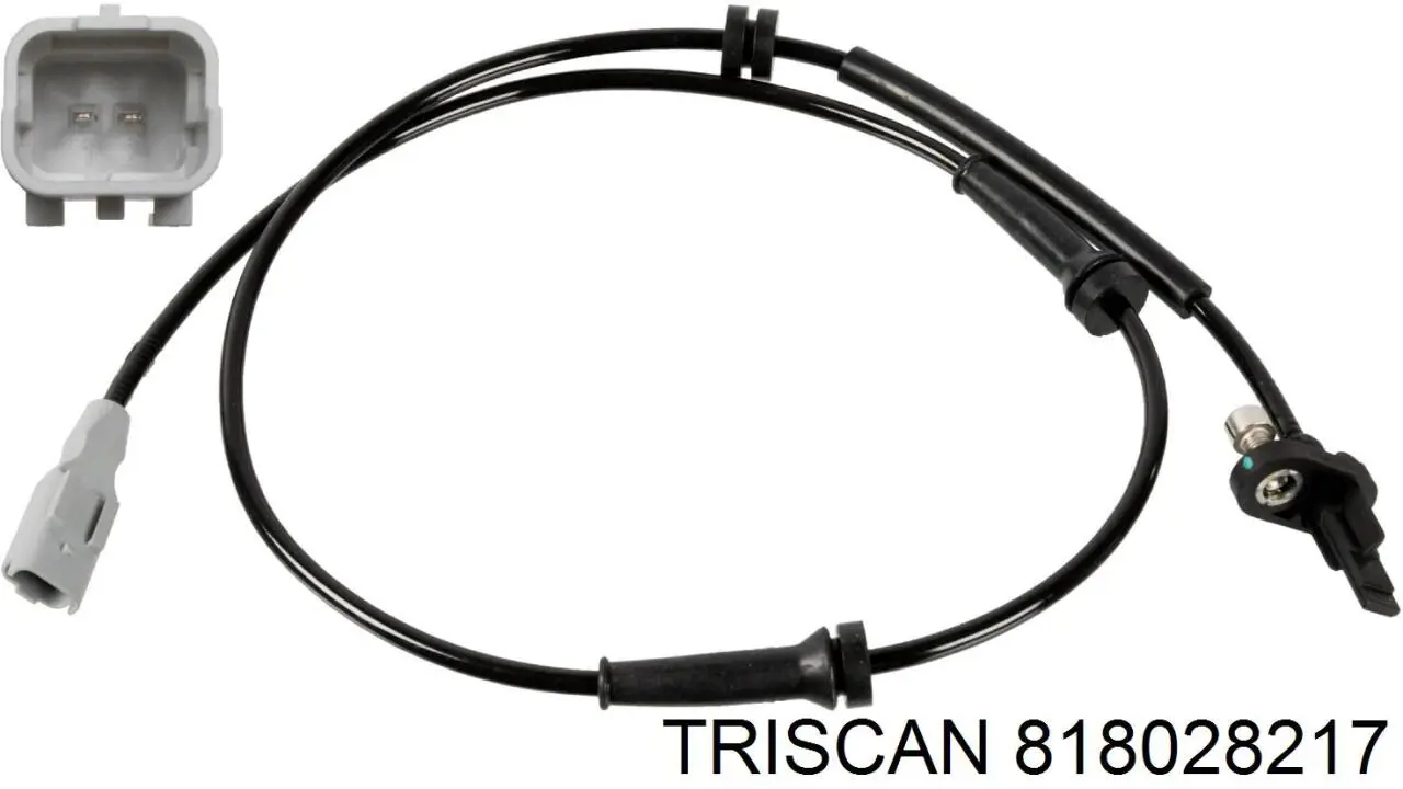 Sensor ABS trasero 818028217 Triscan