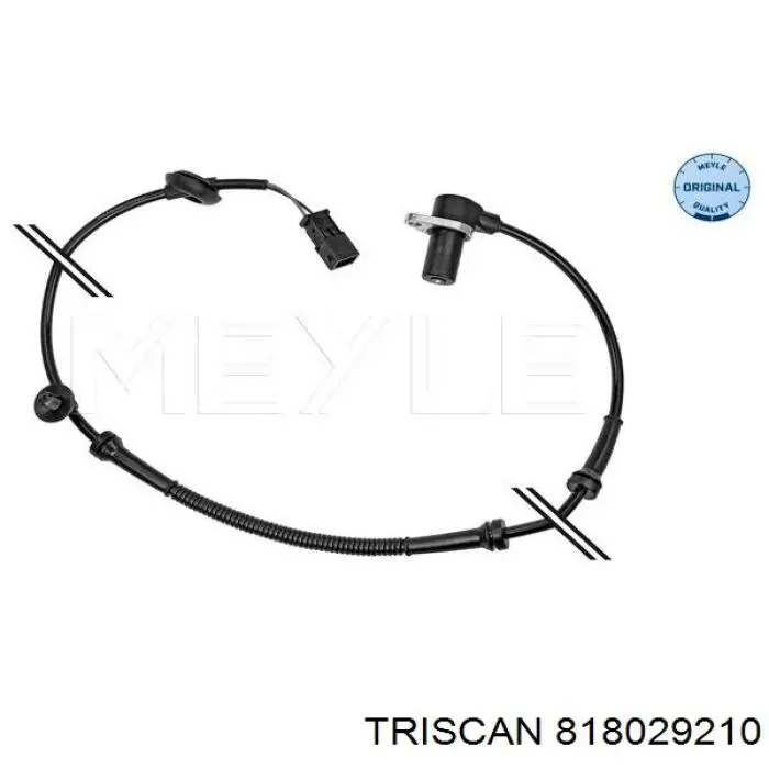 Sensor ABS trasero 818029210 Triscan