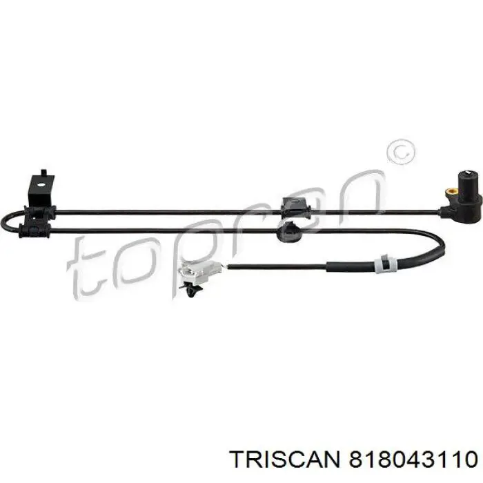 Купить 820706 Hans Pries (Topran) Датчик ABS передний левый