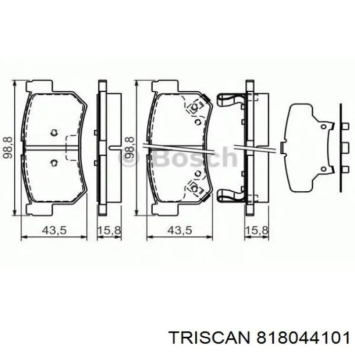 Датчик АБС на SsangYong Rexton I RJ