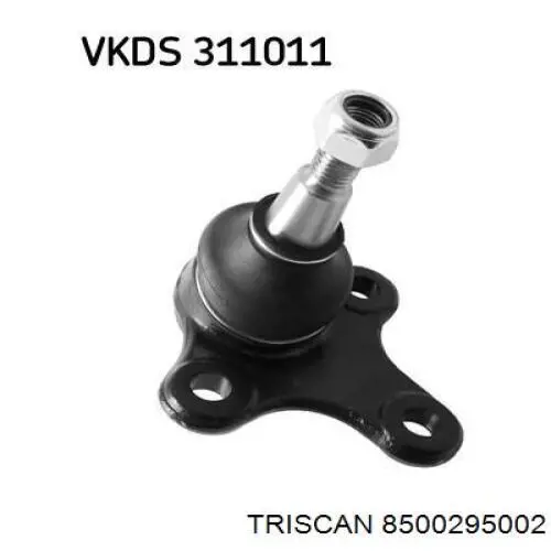 Нижняя левая шаровая опора Triscan 8500295002 цена, от 10.10 USD