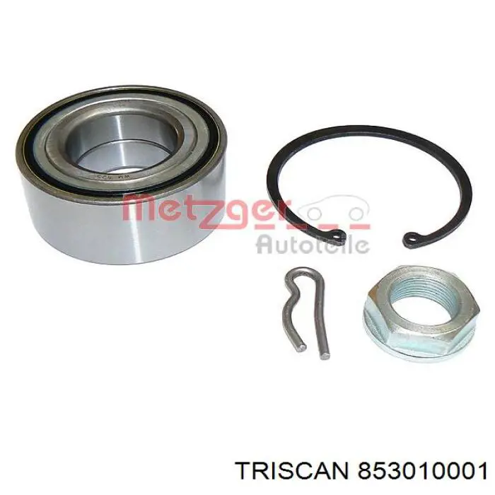 Купить 853010001 Triscan Подшипник передней ступицы