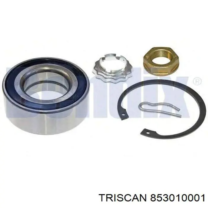 Подшипник ступицы 853010001 Triscan