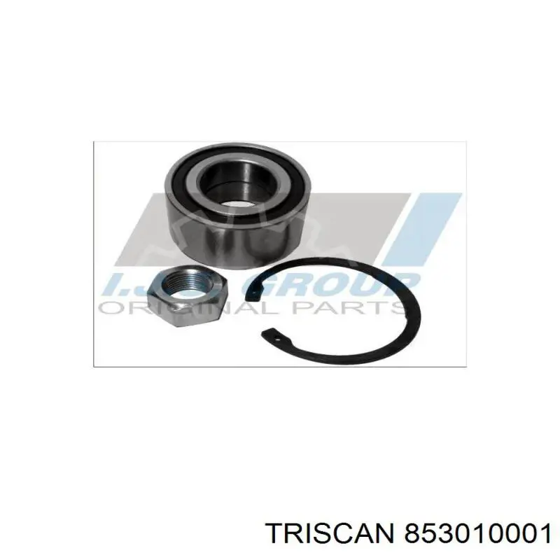 Ступичный подшипник передний Triscan 853010001