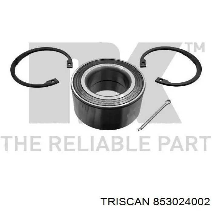 Купить 853024002 Triscan Подшипник передней ступицы