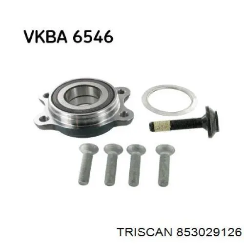 Cojinete de rueda delantero/trasero 853029126 Triscan