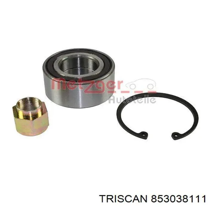 Комплект подшипника ступицы колеса Triscan 853038111 цена, от 18.64 USD