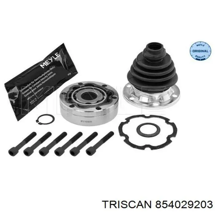 Junta homocinética interior delantera izquierda 854029203 Triscan