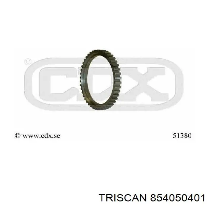 Купить 854050401 Triscan Кольцо АБС (ABS)