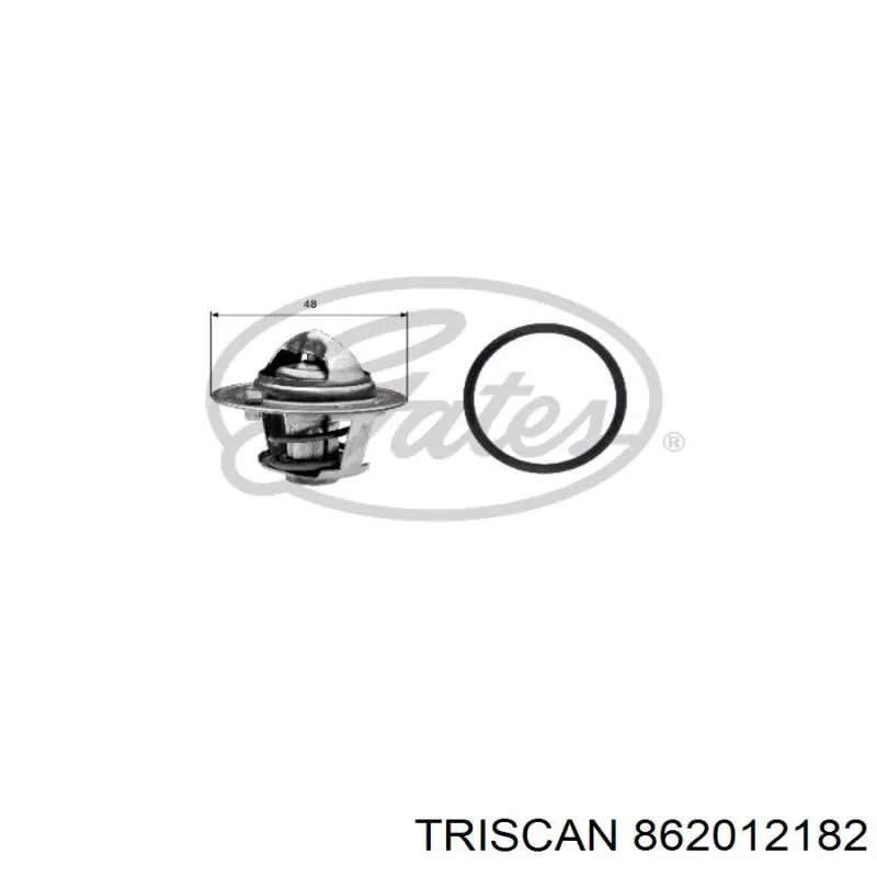 Термостат в сборе Chrysler 68210217AA