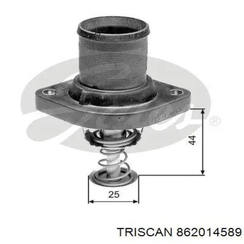 Termostato, refrigerante 862014589 Triscan