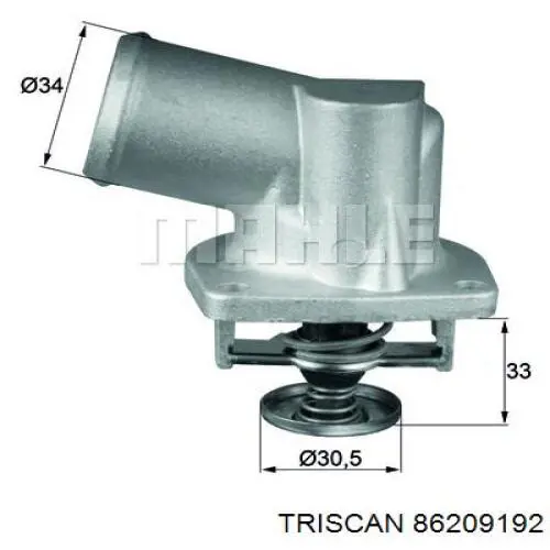 Термостат 86209192 Triscan