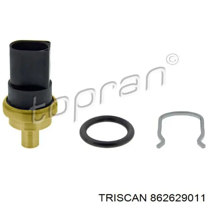 Sensor, temperatura combustible 862629011 Triscan