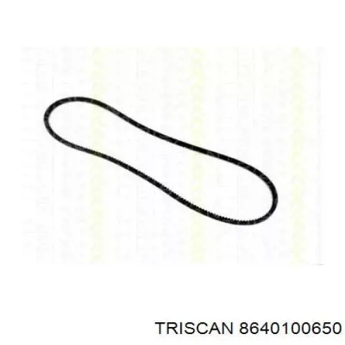 8640100650 Triscan ремень генератора