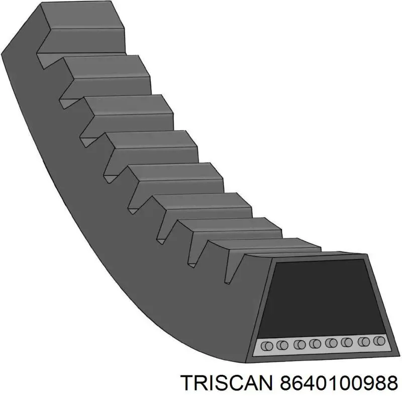 8640100988 Triscan ремень генератора