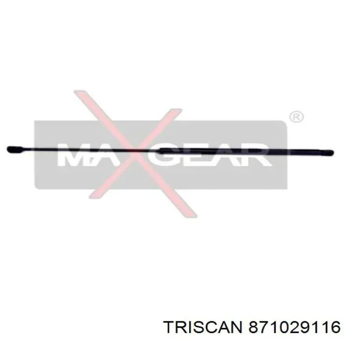 Амортизатор капота 871029116 Triscan