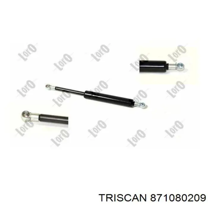 Амортизатор багажника ST50848 Sato Tech