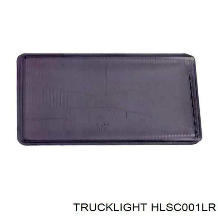 Скло фари правої HLSC001LR Trucklight