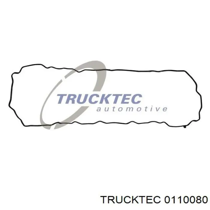 0110080 Trucktec прокладка поддона картера двигателя