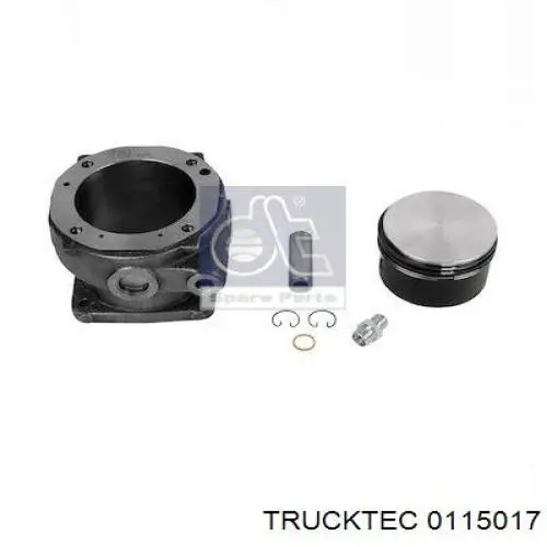 0115017 Trucktec поршневой комплект компрессора (поршень+гильза (TRUCK))