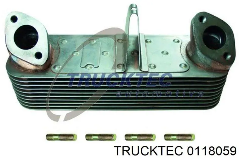 Radiador de aceite 0118059 Trucktec