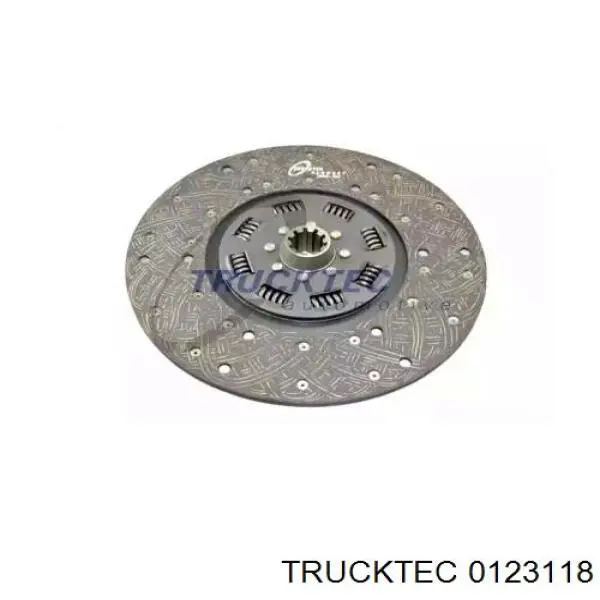 01.23.118 Trucktec диск сцепления