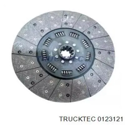 0123121 Trucktec диск сцепления