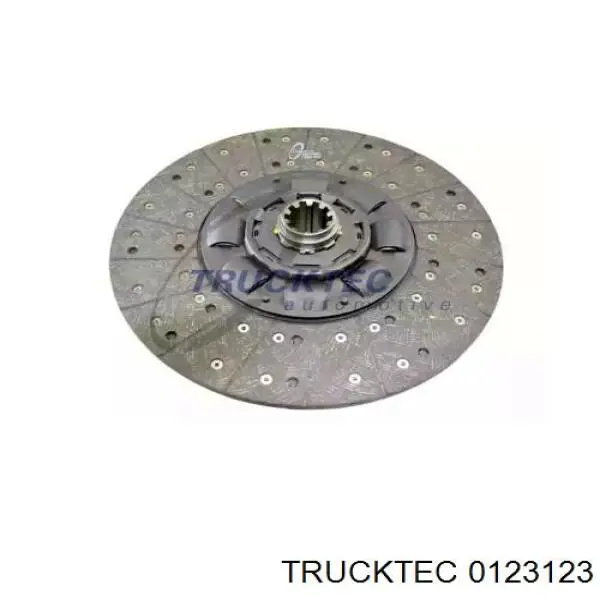 Диск сцепления 0123123 Trucktec