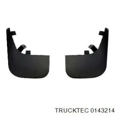 0143214 Trucktec вкладыши коленвала компрессора шатунные, комплект, стандарт (std)