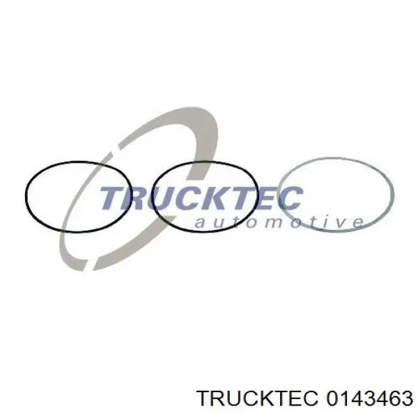 01.43.463 Trucktec кольцо уплотнительное под гильзу двигателя