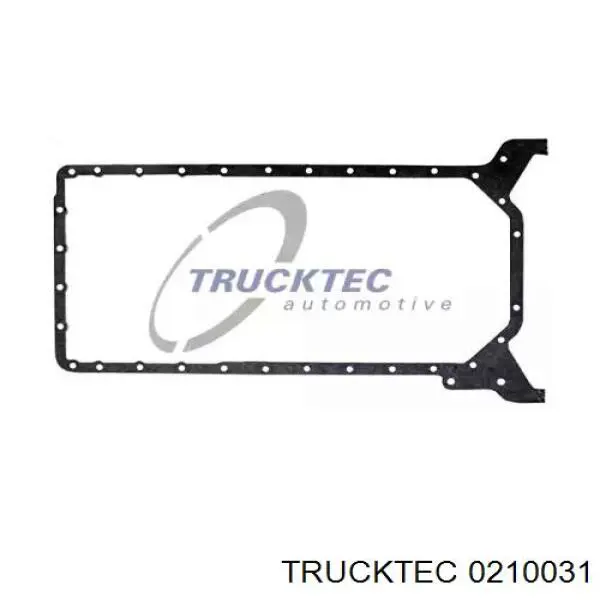 0210031 Trucktec прокладка пробки поддона двигателя