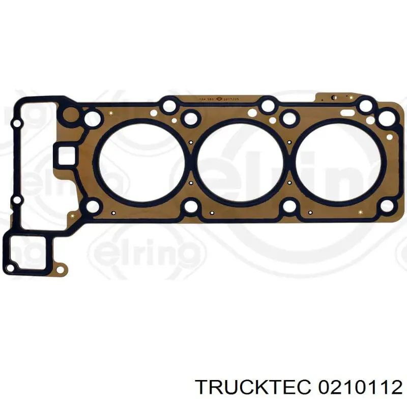 0210112 Trucktec прокладка головки блока цилиндров (гбц левая)