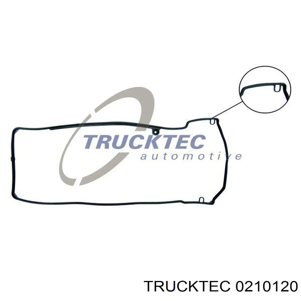 0210120 Trucktec прокладка клапанной крышки