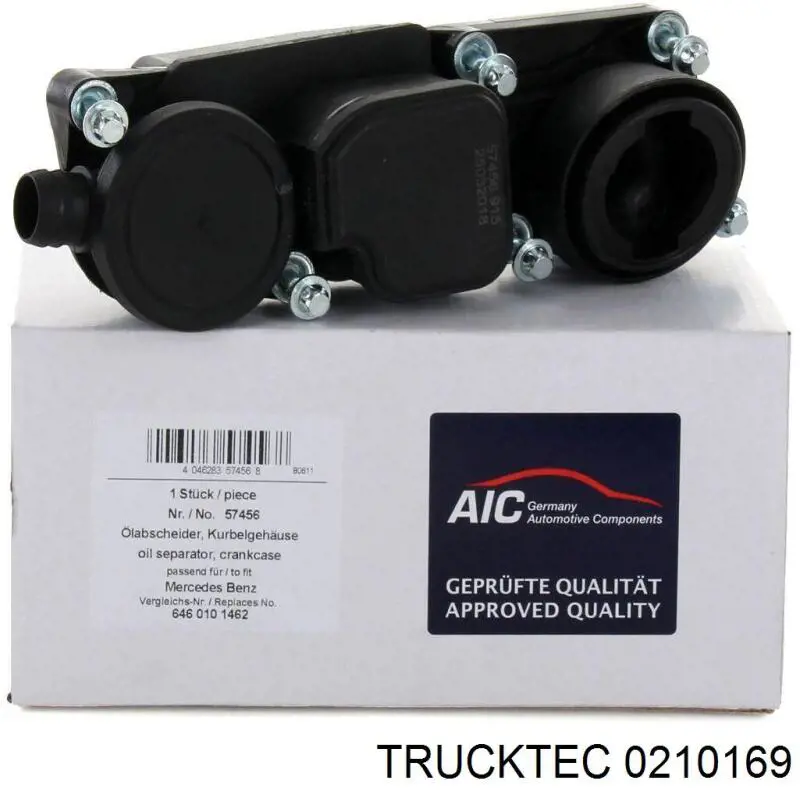 Сепаратор системы вентиляции картера Trucktec 0210169 цена, от 69.62 USD