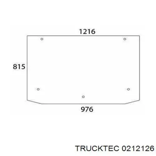 Успокоитель цепи ГРМ, нижний 0212126 Trucktec