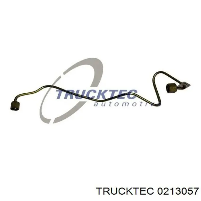 Tubería alta presión, sistema inyección para cilindro 3 0213057 Trucktec