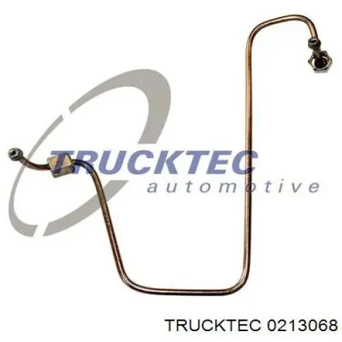 Купить 0213068 Trucktec Трубка топливная форсунки 3-го цилиндра