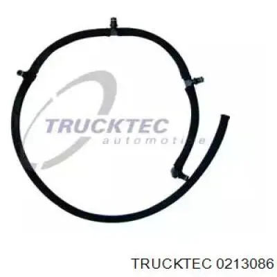 02.13.086 Trucktec трубка топливная, обратная от форсунок