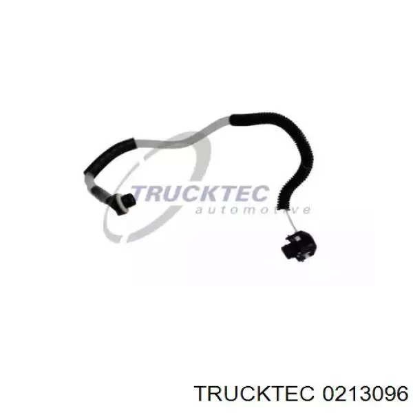 02.13.096 Trucktec трубка топливная от топливоподкачивающего насоса к клапану отсечки топлива
