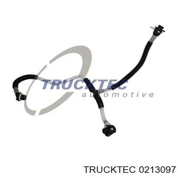 02.13.097 Trucktec трубка топливная от топливоподкачивающего насоса к клапану отсечки топлива