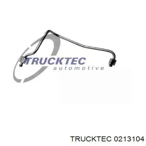 Трубка топливная, от ТНВД к топливной рейке 0213104 Trucktec