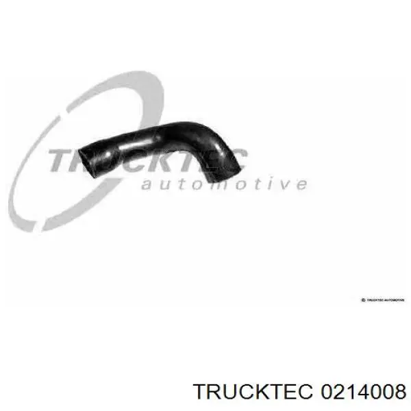 0214008 Trucktec Патрубок воздушный, подвод теплого воздуха к регулятору