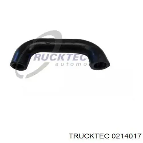 0214017 Trucktec патрубок вентиляции картера (маслоотделителя)